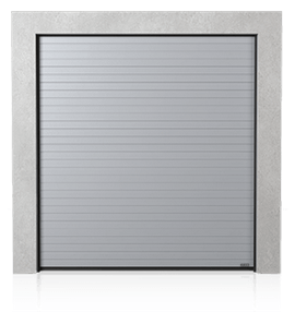 Sekčná priemyselná brána z panelov s nízkymi prelismi (N)

