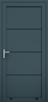 Panelové dvere bez reliéfu
