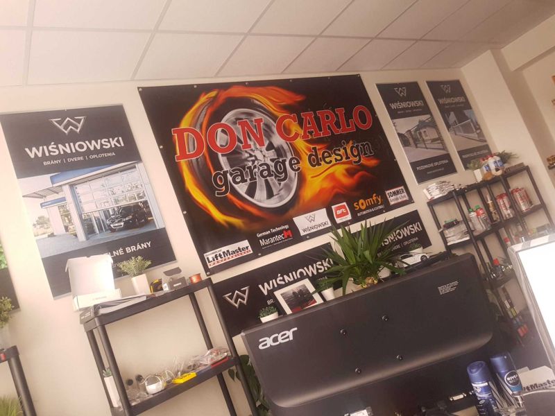 Garážové brány, oplotenia  - ploty, dvere, okná WIŚNIOWSKI POPRAD | expozícia office