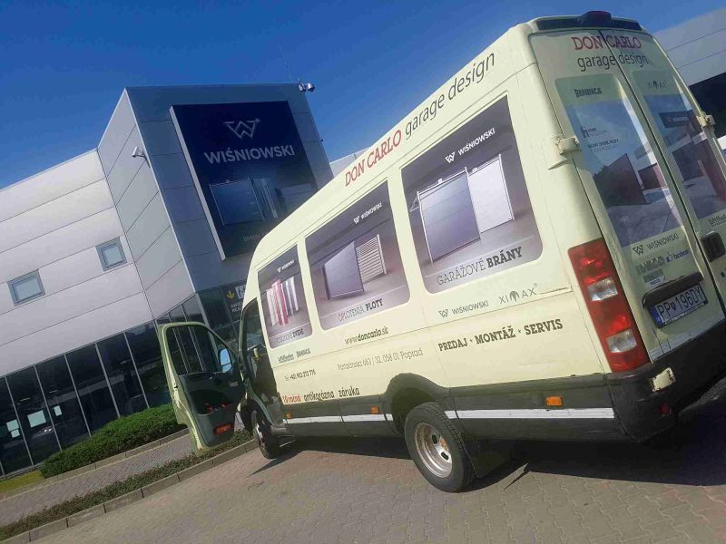 Garážové brány, oplotenia - ploty, dvere, okná WIŚNIOWSKI POPRAD | cars