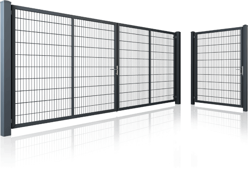 Krídlové brány a bránky GARDIA