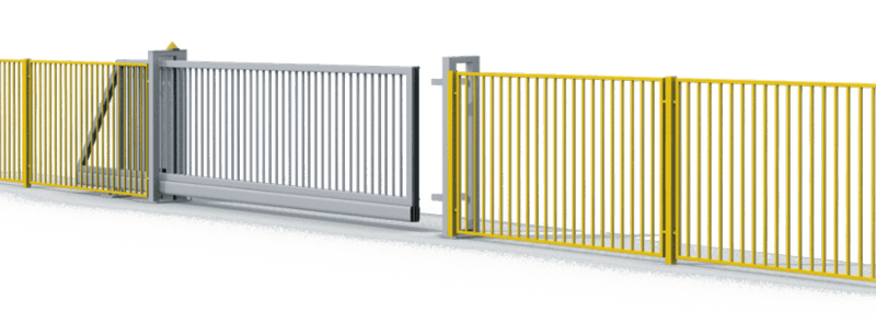 Priemyselné plotové diely