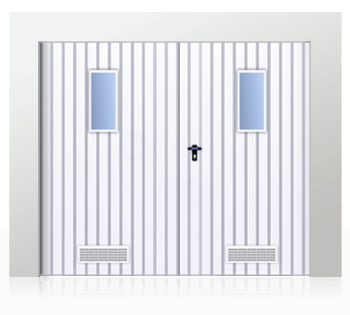 dvojkrídlová brána