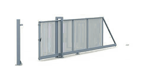 Posuvné brány PI 95 ručné a s pohonom