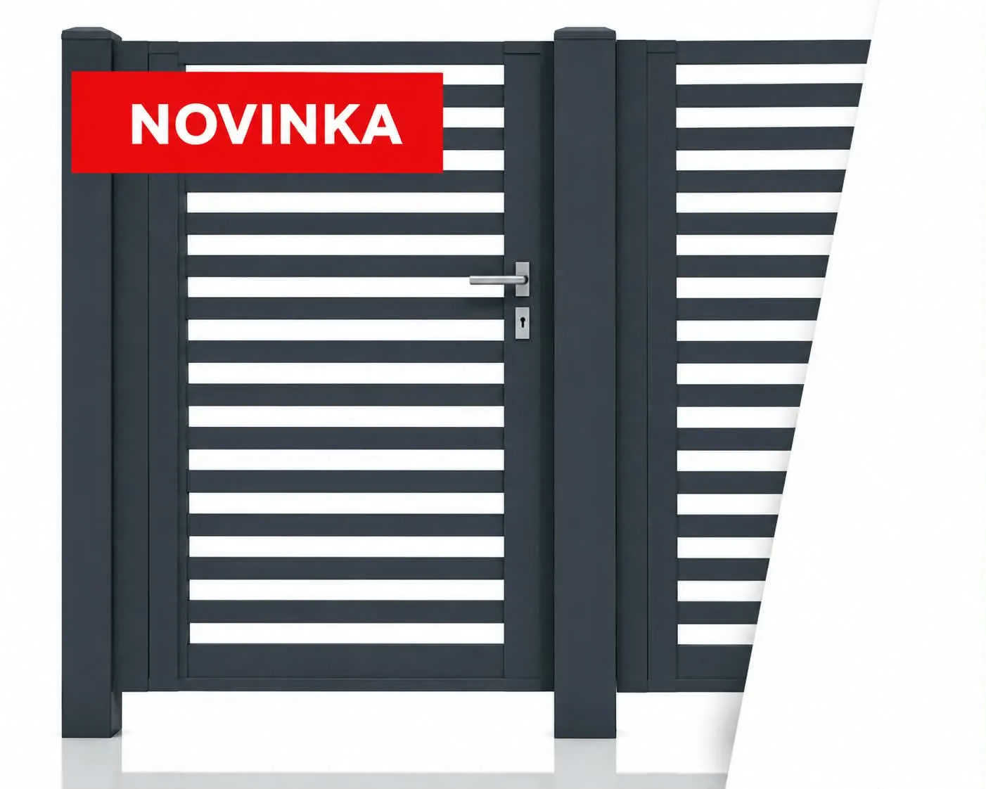 Hliníkové ploty AW AL 10.102 - Poprad
