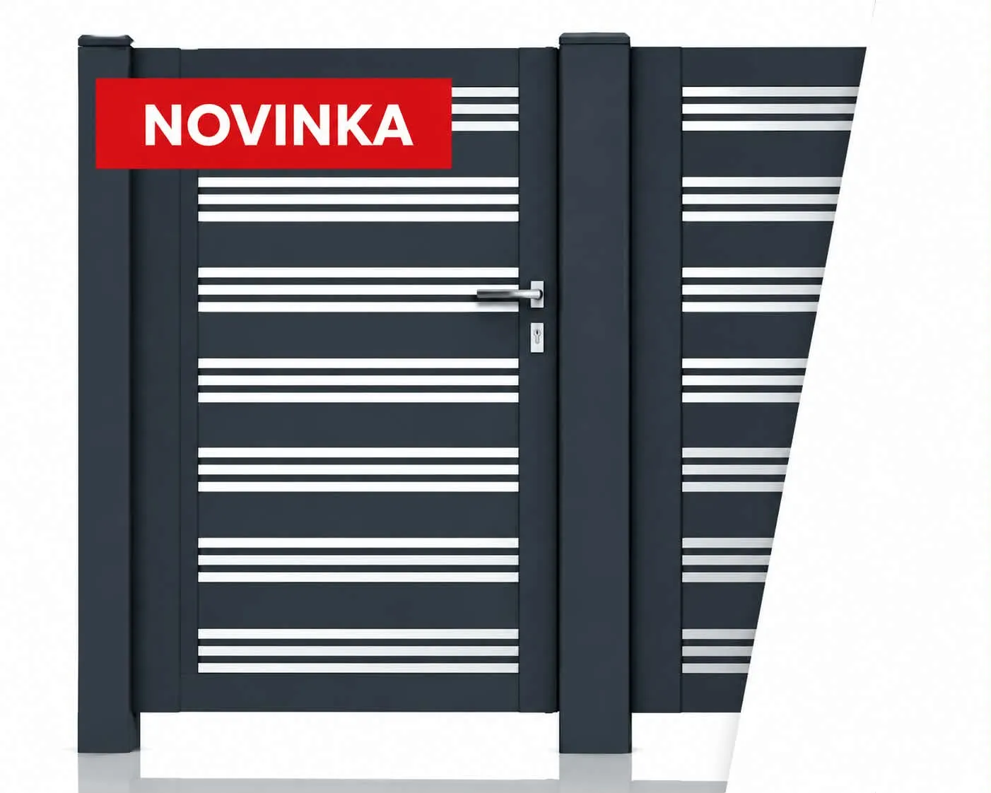 Hliníkové ploty AW AL 10.103 - Poprad