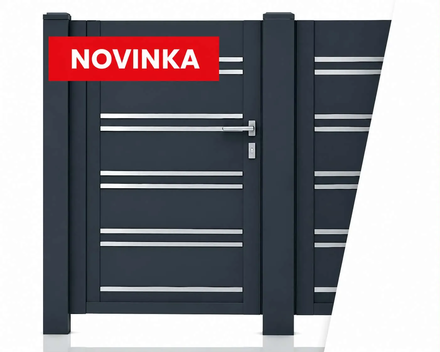 Hliníkové ploty AW AL 10.104 - Poprad