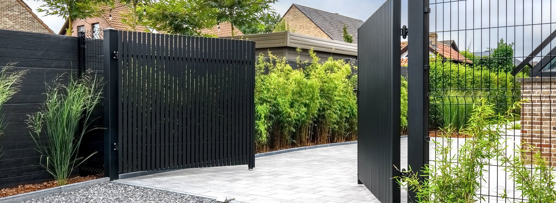 krídlová plotová brána poprad