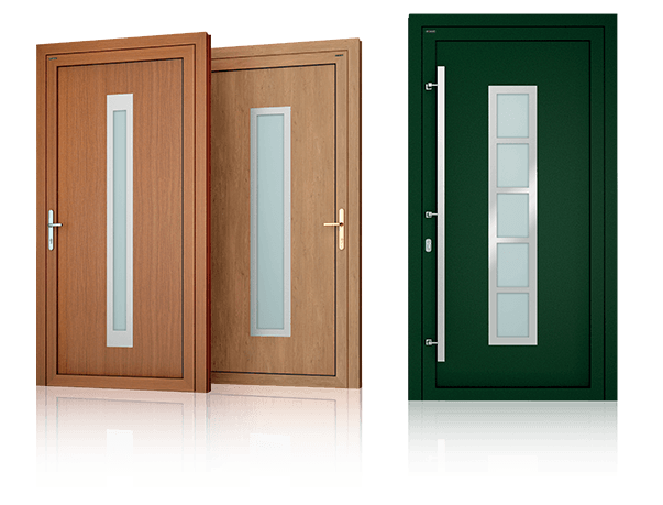 Hliníkové vonkajšie dvere