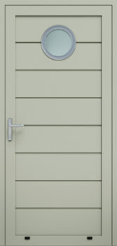 Panelové dvere, hlboký reliéf, zasklenie O