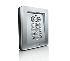 Elektrický zámok v personálnych dverách s bezdrôtovou kódovacou klávesnicou