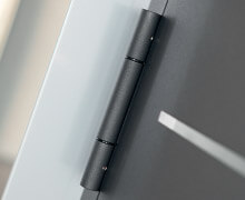 Valčekové pánty prispôsobené farbe dverí