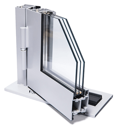 Oceľové profilové vonkajšie dvere JANSEN JANISOL