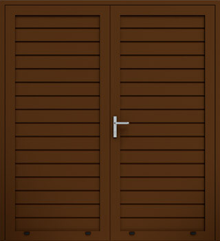 Panelové dvojkrídlové dvere, plytký reliéf