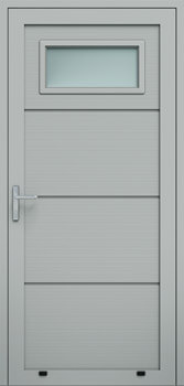 Panelové dvere, panel V, zasklenie A1

