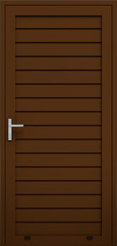 Panelové dvere, plytký reliéf
